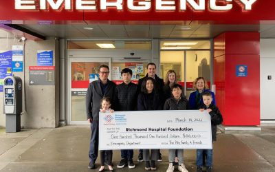 PIKE FAMILY & FRIENDS RAISE $100,000 FOR RICHMOND HOSPITAL’S EMERGENCY DEPARTMENT IN MEMORY OF PARENTS
