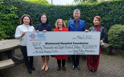 Hunan Fellow Association of Vancouver Donates Over $20,000 to Richmond Hospital’s Future Medical Imaging Centre